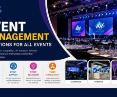 Affordable Event Management Company for All Events