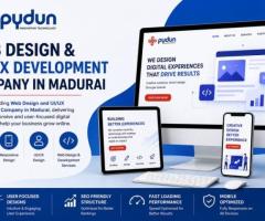 Leading Web Design and UI/UX Development Company in Madurai