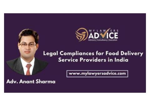 Legal Compliances for Food Delivery Service Providers in India