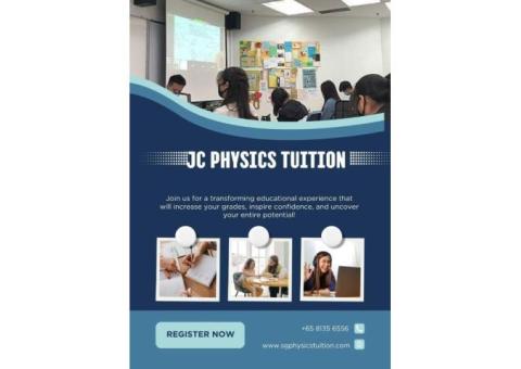 JC Physics Tuition