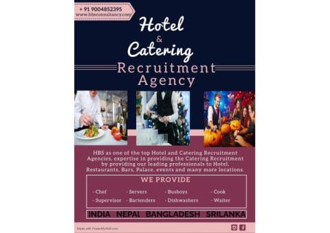 Hotel and Catering Recruitment Services from India, Nepal