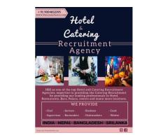 Hotel and Catering Recruitment Services from India, Nepal