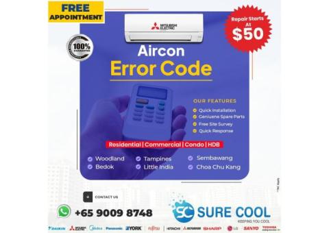 Aircon Error Code Problem