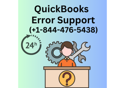 QuickBooks Error Support (+1-844-476-5438)