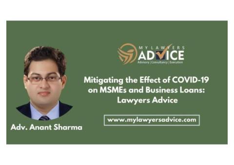 Mitigating the Effect of COVID-19 on MSMEs and Business Loans