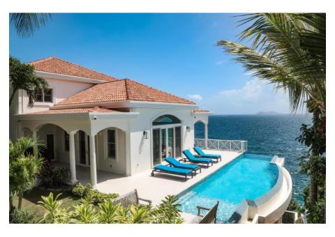 Beachfront homes in St Thomas