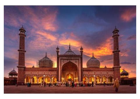 Jama Masjid in Delhi