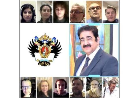 Sandeep Marwah on the Jury of St. Petersburg University Festival