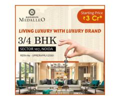 Premium Luxury Lifestyle 3Bhk and 4Bhk By Mahagun  Medalleo