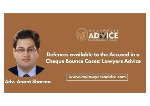 Defences available to the Accused in a Cheque Bounce Cases