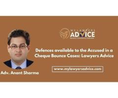 Defences available to the Accused in a Cheque Bounce Cases