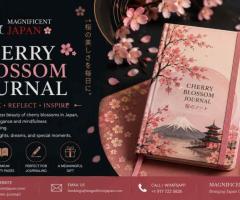 cherry blossom journal