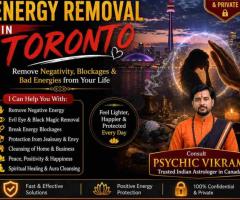 Negative Energy Removal in Toronto — Psychic Vikram