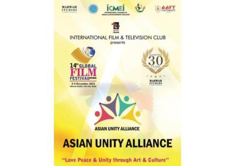 Asian Unity Alliance Joins 14th Global Film Festival