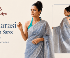 Elegant Banarasi Cotton Saree Lightweight Handwoven Collection