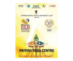 Prithvi Yoga Centre Join Hands with 14th Global Film Festival