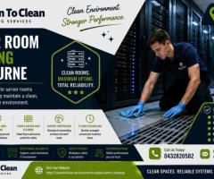 server room cleaning Melbourne