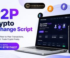 Build Trading Platforms with P2P Crypto Exchange Script