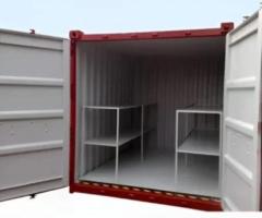 10 X 8FT FLAT FLOOR BUNDED STORE