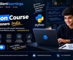free Python course for beginners India
