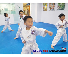 TKD encourage students 2work hard n enjoy the martial art journey