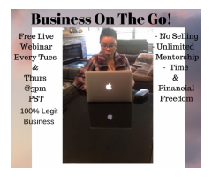 Working Online Is The Place To Be - FREE Webinar