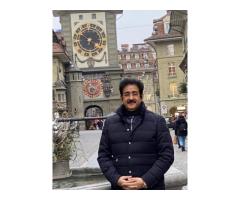 Sandeep Marwah Honored in Zurich at Bharat Mahtotsav