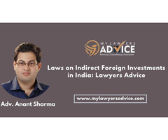 Laws on Indirect Foreign Investments in India