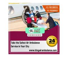 Air Ambulance Service in Bhubaneswar  Available by the King