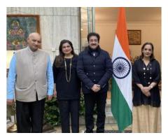 Sandeep Marwah Invited by Indian Ambassador at Zurich