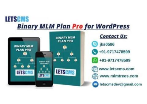 Binary mlm pro | binary multi level marketing plan pro Software