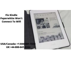 Kindle Paperwhite Not Connecting To Wifi Issue | Call +1–844-601-7233