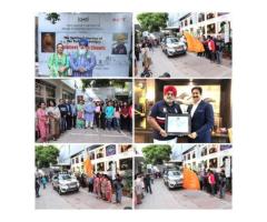 Spiritual Journey by Turban Traveler Flagged off at ICMEI