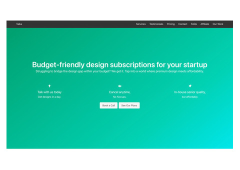 Affordable, Premium Digital Solutions Await at Taika Labs