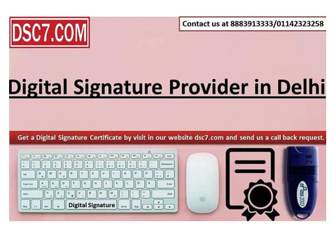 Digital Signature Certificate Provider in Faridabad