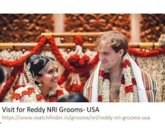 Reddy NRI Grooms Matrimonial Services