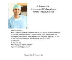 Kidney donation is needed urgently in India