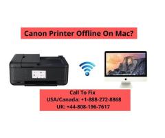 Steps To Fix Canon Printer Offline Mac Error | Call +1-888-272-8868