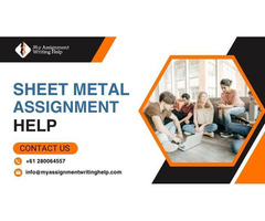 Reliable Sheet Metal Assignment Help for College Students