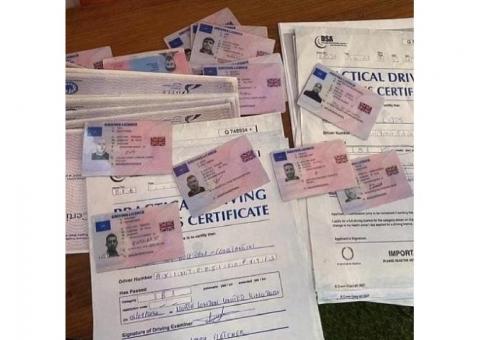 Get your verified UK driver’s license,