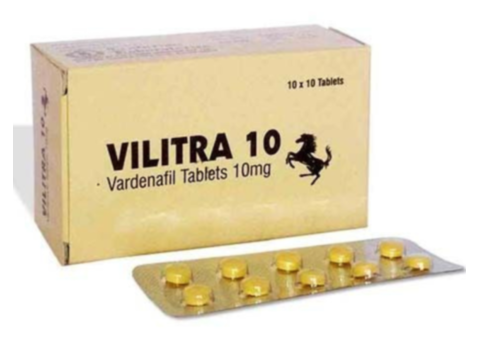 Buy Vilitra 10mg Online: Get upto 40% Off on Credit Cards, USA