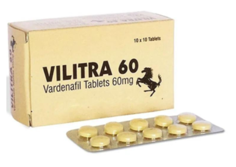 Buy Vilitra 60mg Vardenafil Online at lowest cost in Texas, USA