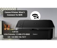 Canon Printer Not Connecting To Wifi | Call +1-888-272-8868