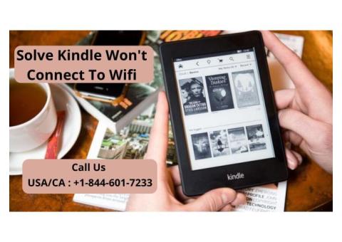 Kindle Not Connecting To Wifi Error | Call +1–844-601-7233