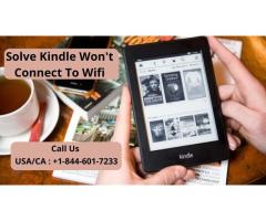 Kindle Not Connecting To Wifi Error | Call +1–844-601-7233