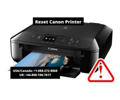 Steps To Reset Canon Printer | Call +1-888-272-8868