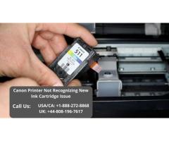 Canon Printer Not Recognizing Ink Cartridge | Call +1-888-272-8868