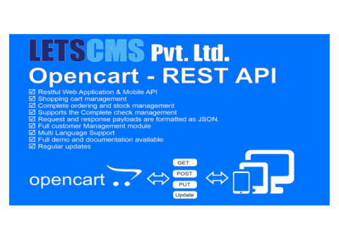 REST API Opencart | REST API Mobile & Ecommerce - OCRESTAPI