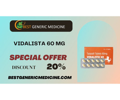 Vidalista 60 mg for robust response to the challenges of ED