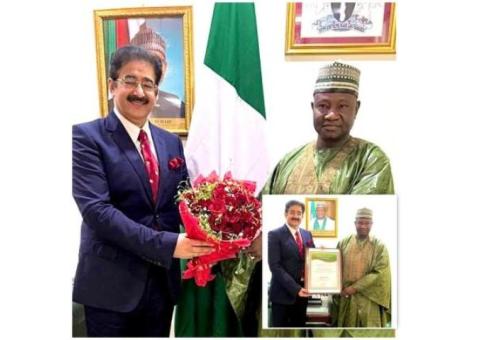 Ahmed Sule Patron to Indo Nigerian Film and Cultural Association